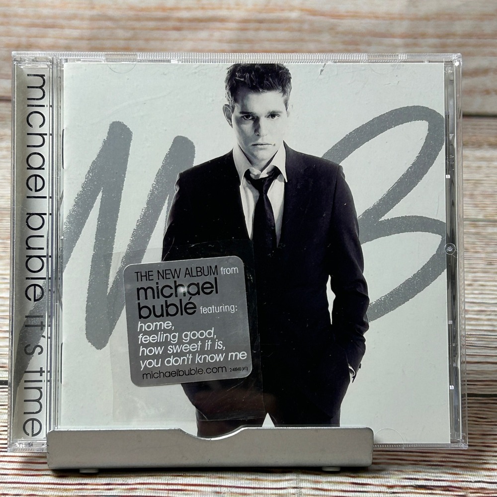 Michael Buble It's Time CD 2005 Reprise Records Vocal Jazz Pop